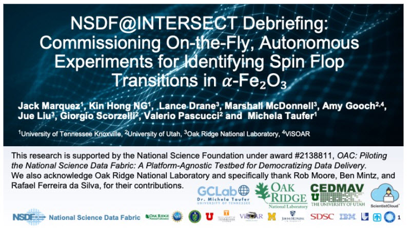 NSDF and INTERSECT