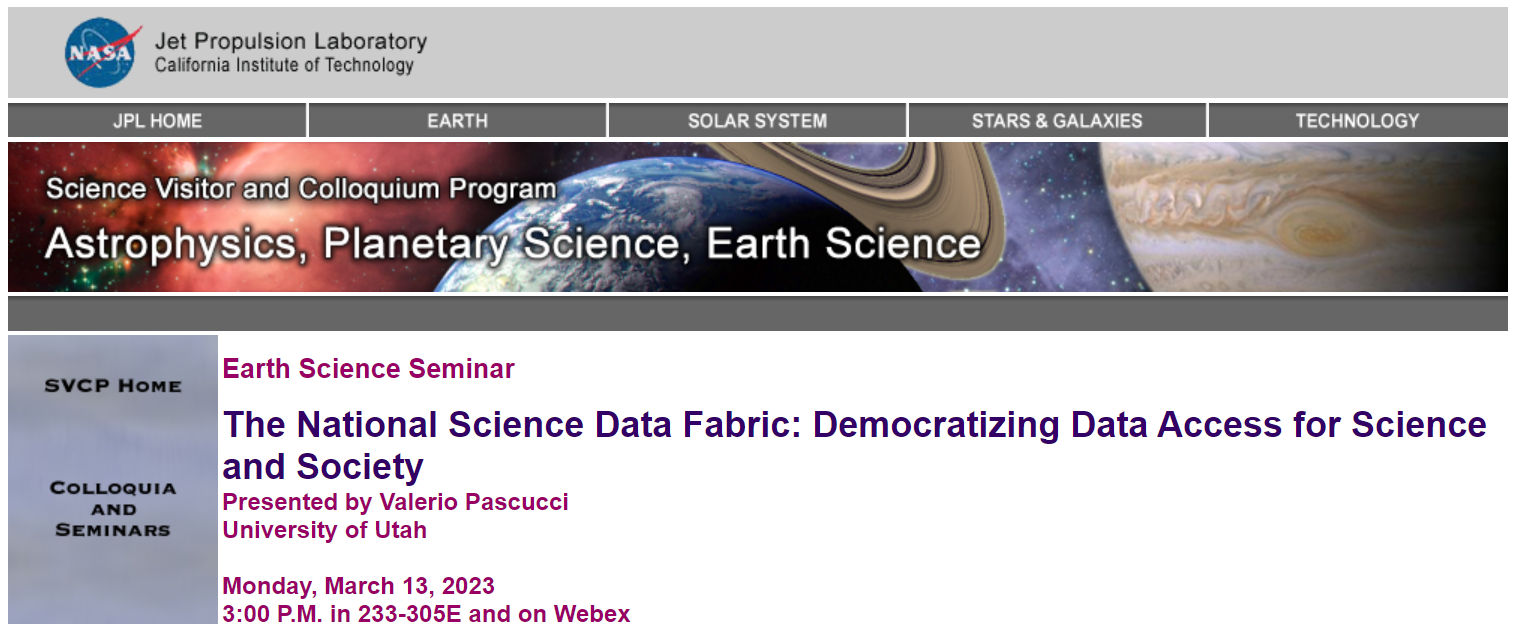 JPL Seminar