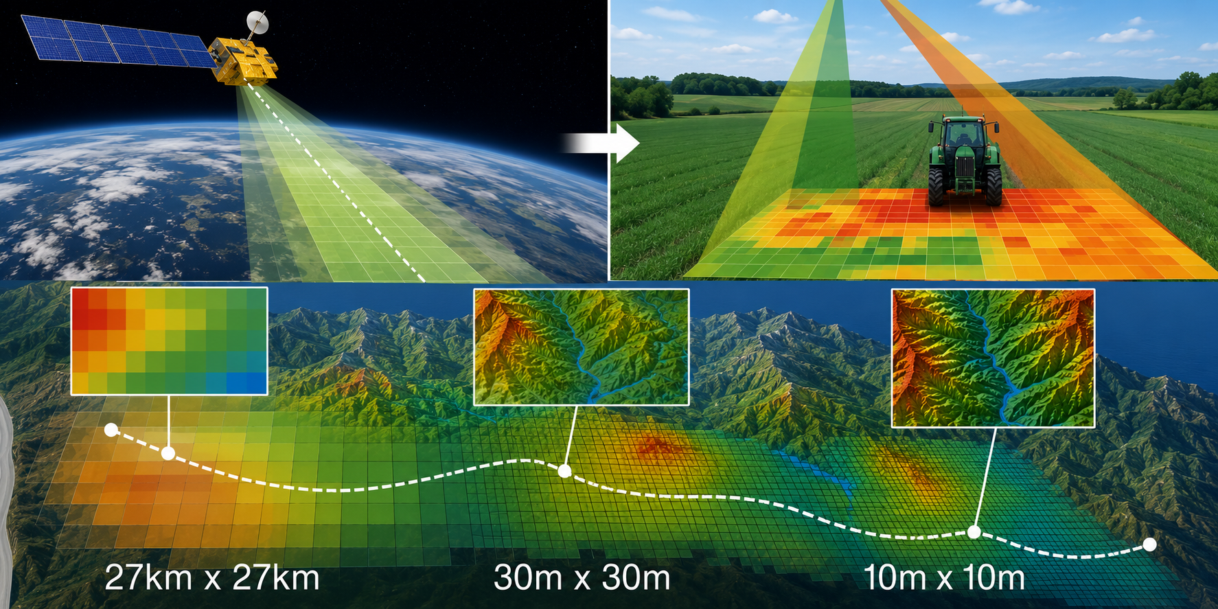 SOMOSPIE soil moisture prediction workflow